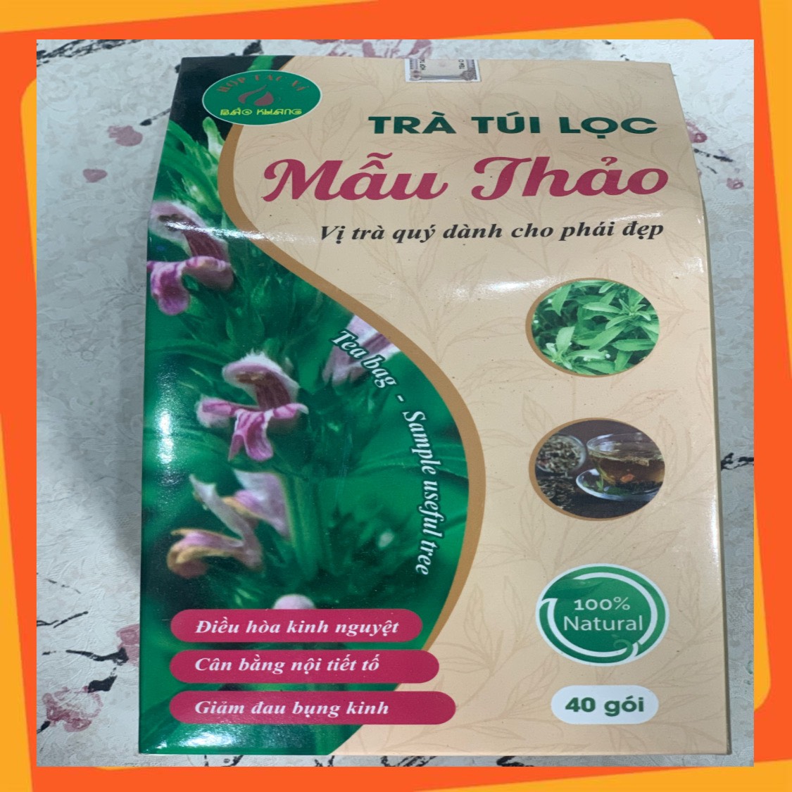 Trà túi lọc mẫu thảo tặng kèm 2 gói trà túi lọc đẹp da