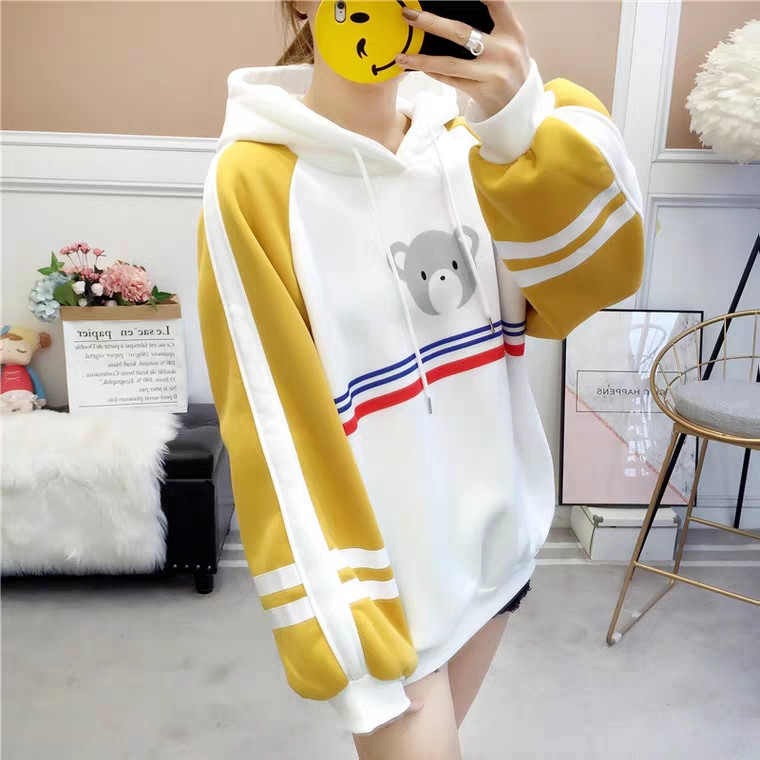 [HCM]ÁO KHOÁC UNISEX  ÁO KHOÁC Nỉ  ÁO KHOÁC HOODIE ÁO KHOÁC HOODIE NỮ  ÁO HOODIE ÁO CADIGAN MIX GẤU CHẠY 2 SỌC TAY PHỐI MÀU SIÊU ĐẸP SIÊU XINH BL