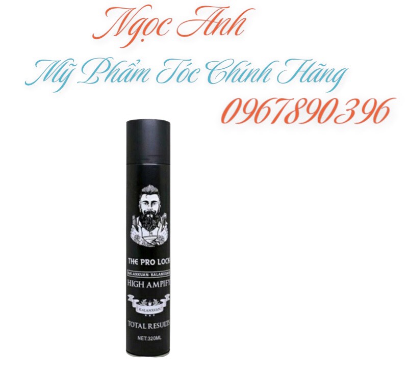 Gôm xịt tóc tạo phồng The Pro Lock 420ml