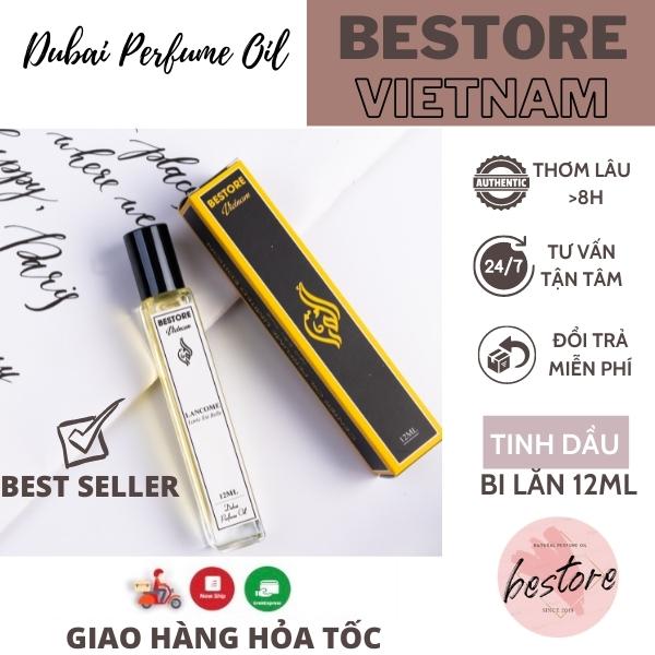 Tinh dầu nước hoa Dubai Bestore 12ml - dạng lăn tiện lợi
