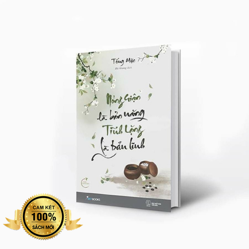 Sách - Nóng giận là bản nặng, bình tĩnh là bản lĩnh + Tặng kèm bookmark