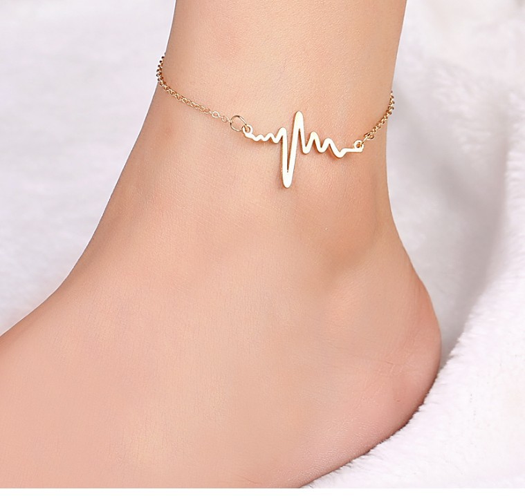 Lắc chân nhịp tim chính hiệu Luxury Korea sang trọng đẳng cấp tặng kèm hộp bảo hành 2 năm