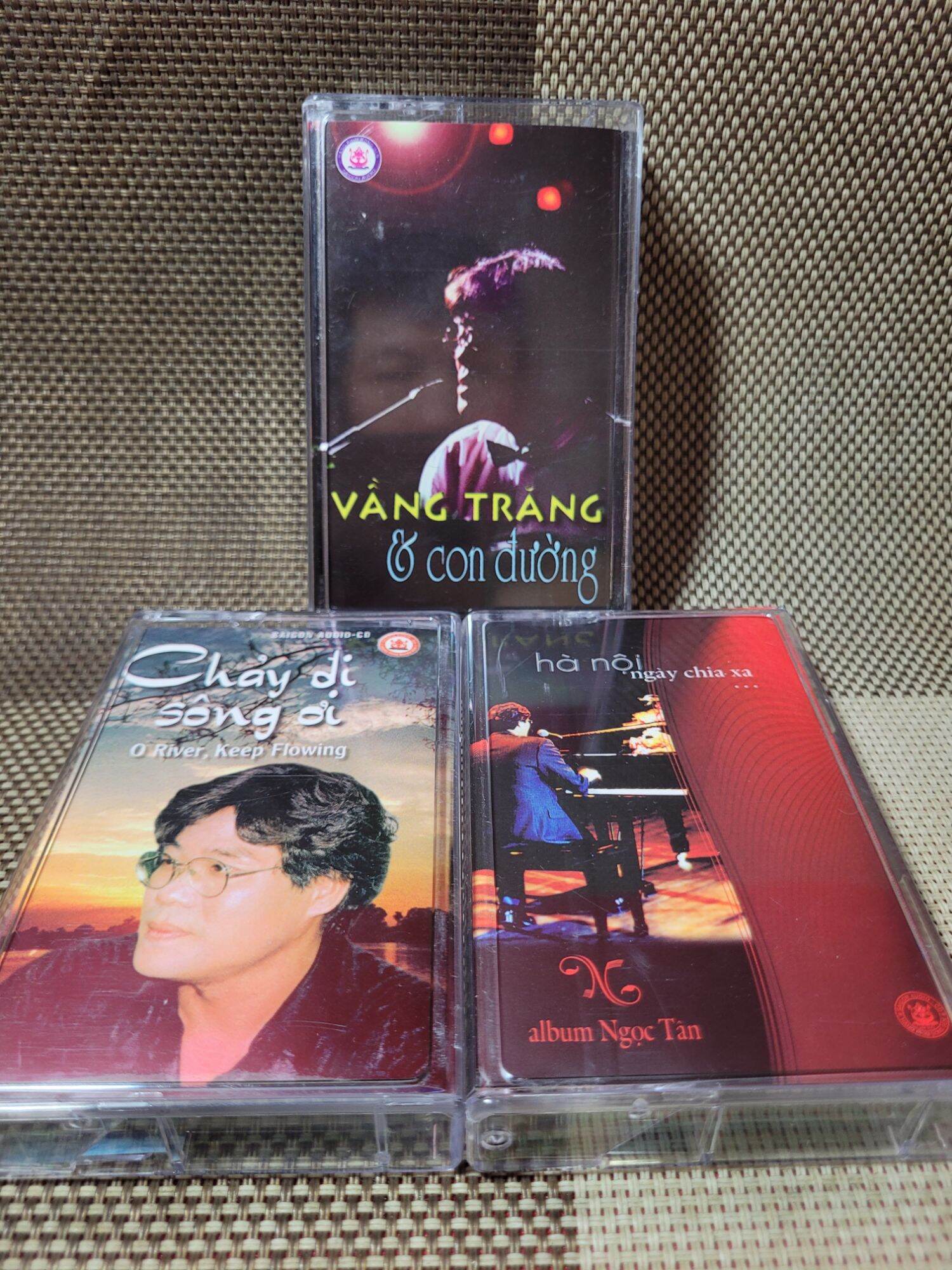 Combo 3 Băng Cassette mới, Chính hãng Saigon Audio. Âm thành tốt
