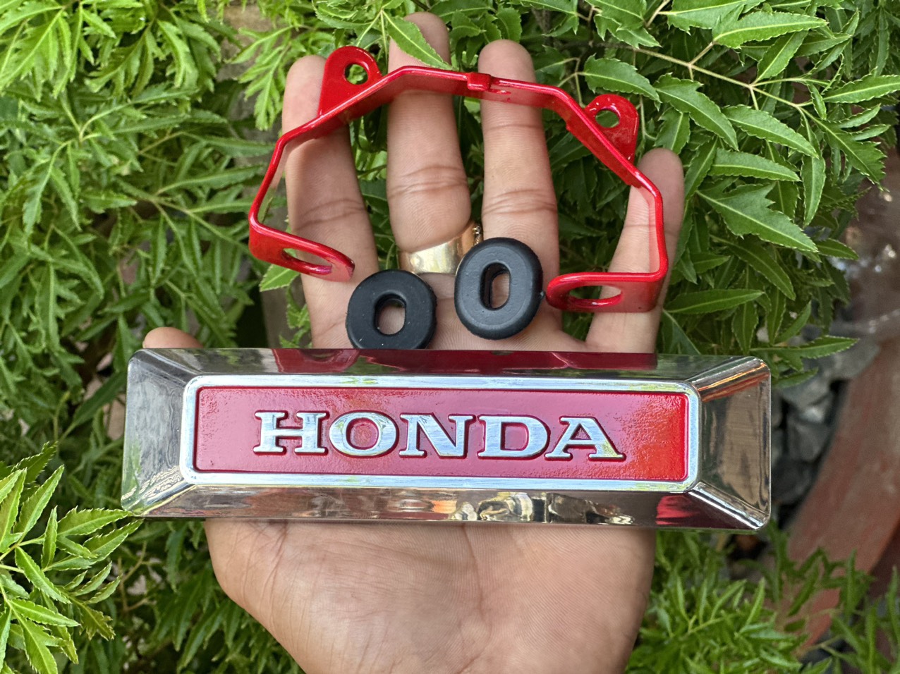 Logo honda gắn phuộc trước xe 67, cd, cl...