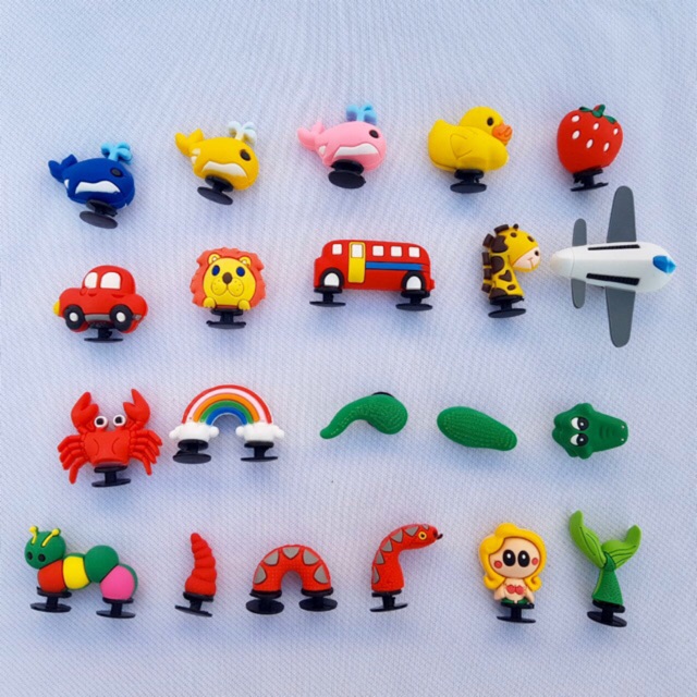 Sticker Crocs Lđược Chọn Mẫu, Jibbitz Gắn Dép Sục Cross, Charm Crocs Cute