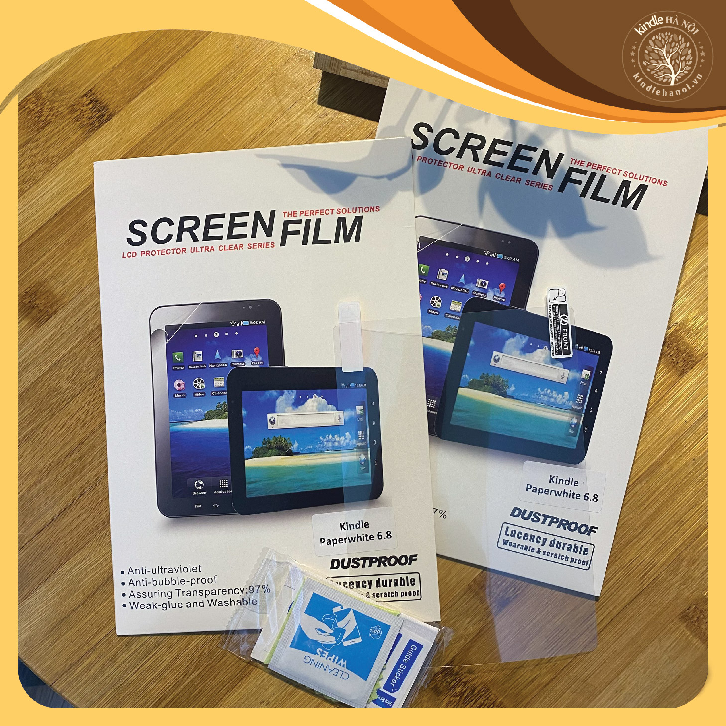 [FreeshipMAX] Kính cường lực, dán màn hình cho máy đọc sách Kindle Paperwhite 1,2,3,4,5