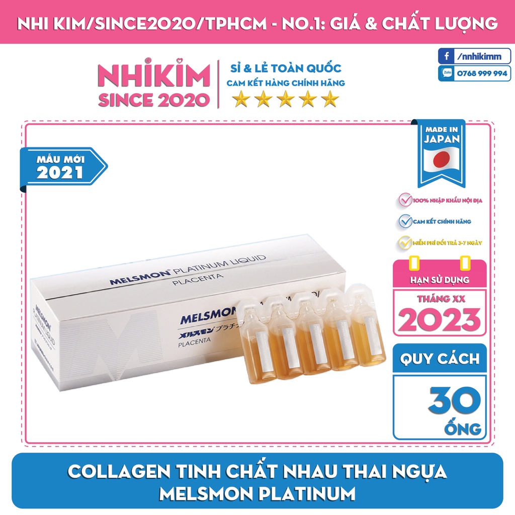Tinh Chất Nhau Thai Ngựa Melsmon