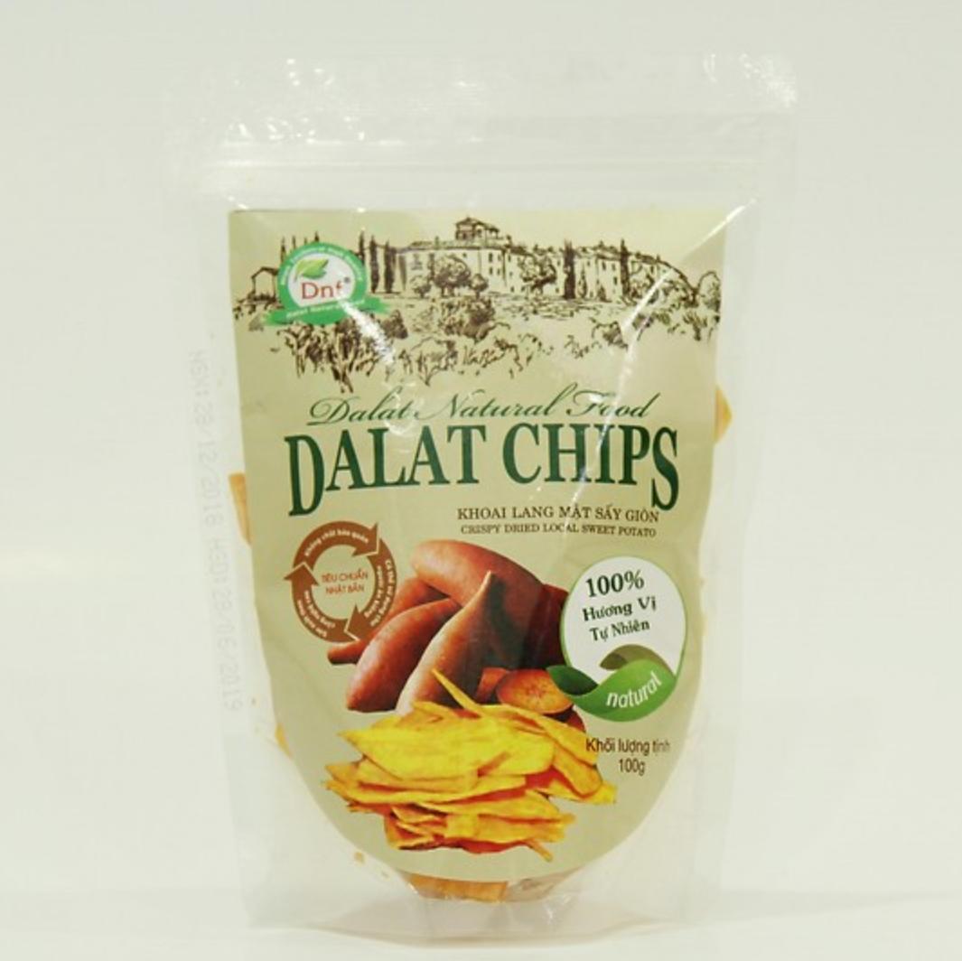 Khoai lang mật sấy không đường 100g