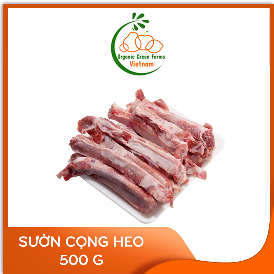 [ogf] - sườn cọng ( sườn que) (500 gr/bao) - [ giao nhanh 4h hcm ] [freeship max](thích hợp các món chiên, hầm, nướng,...)
