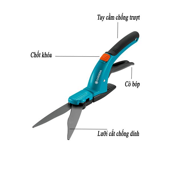 Kéo cắt cỏ cầm tay gardena 08733-20