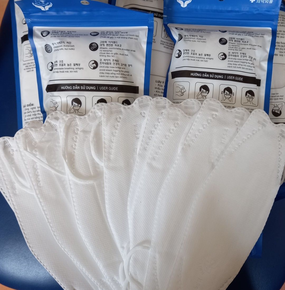 Khẩu trang kf94 màu trắng