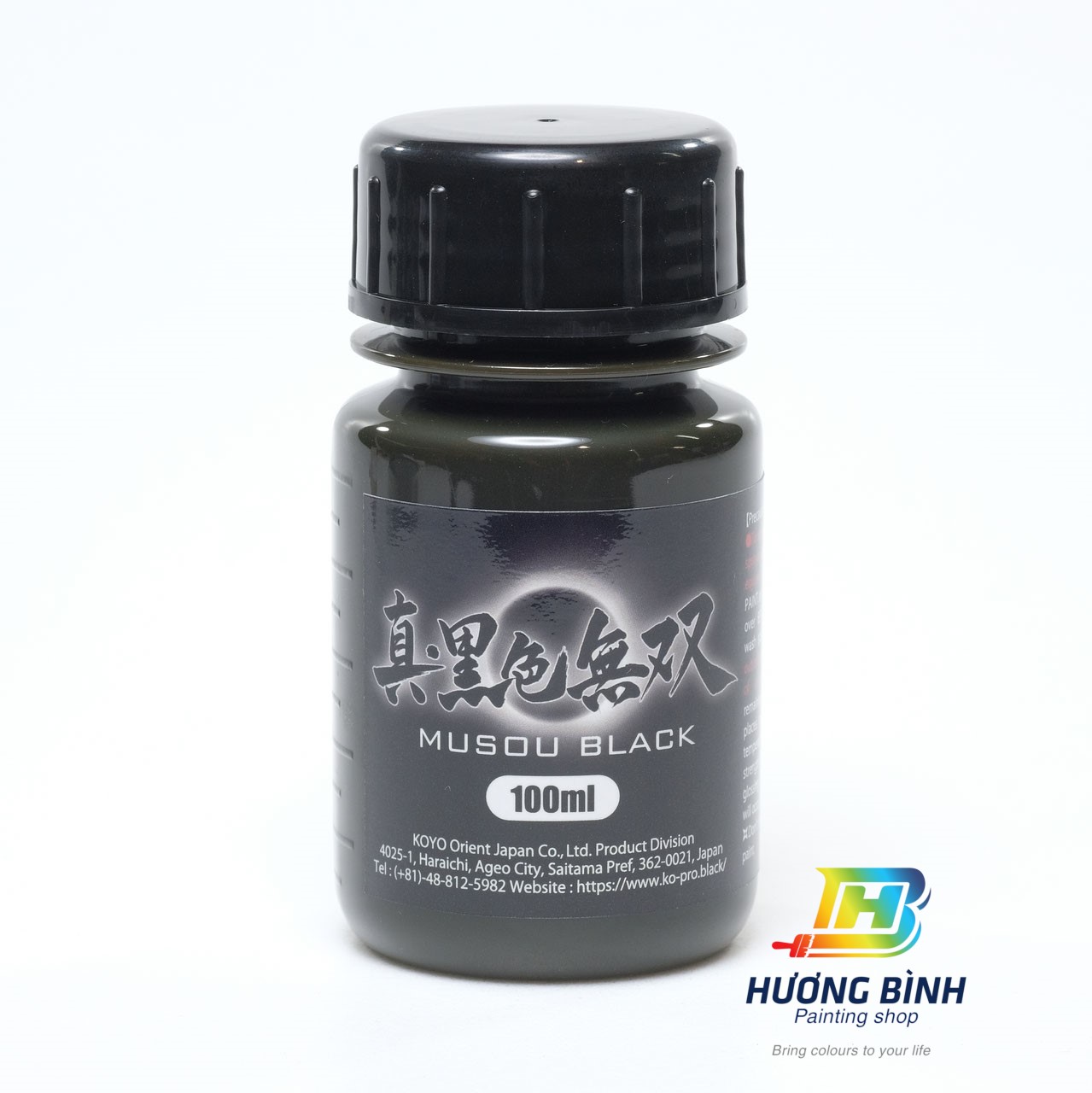 MUSOU BLACK PAINT - SƠN ĐEN NHẤT THẾ GIỚI (100ml)
