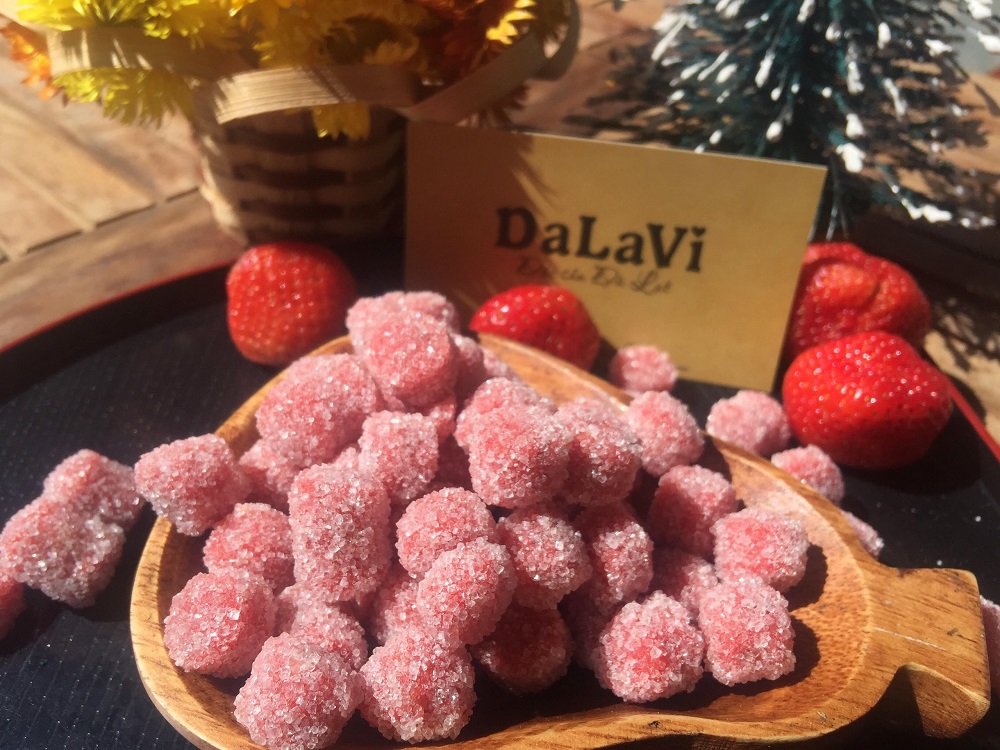 1kg Kẹo dâu tây Đà lạt