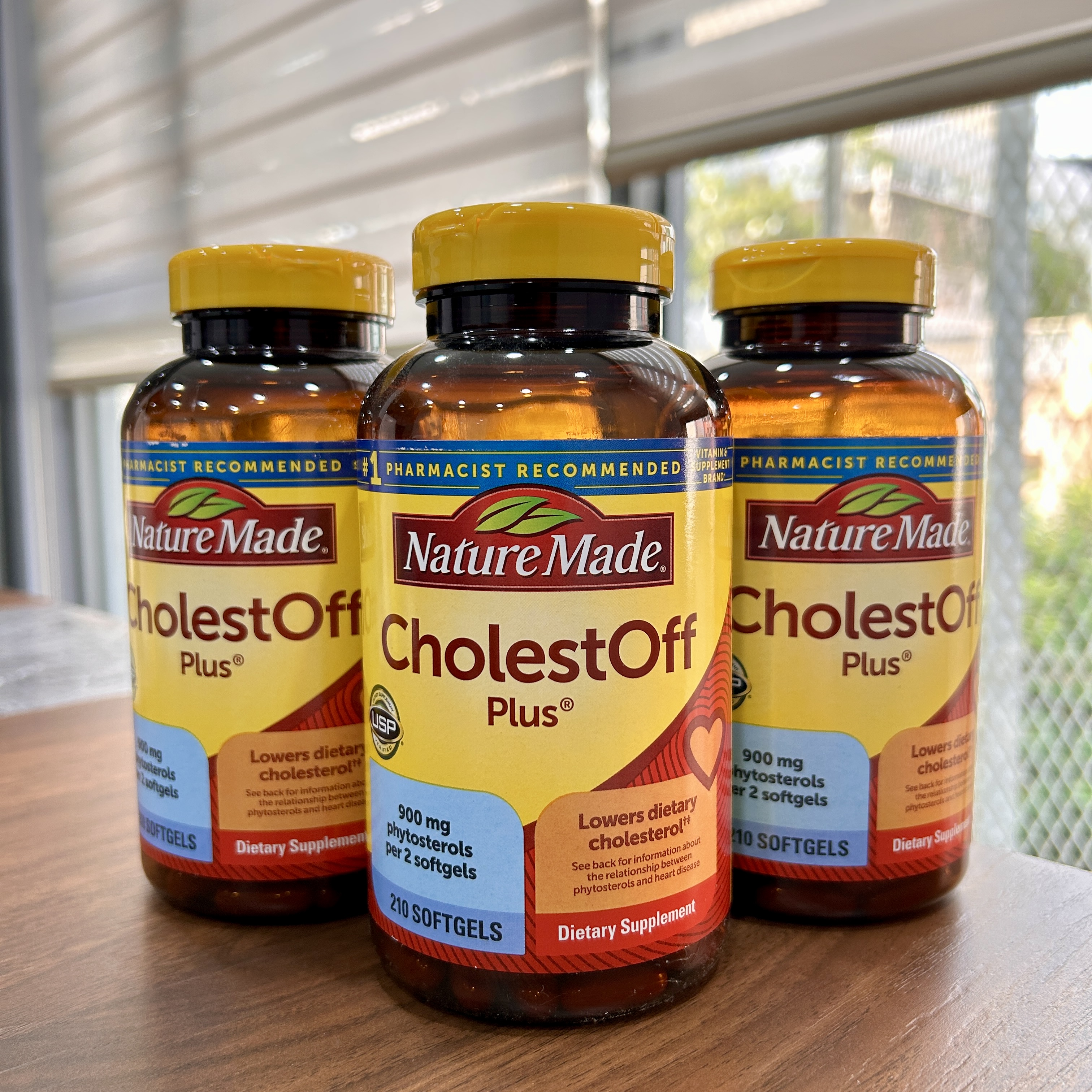 Nature Made Cholestoff Plus 210 Soft Capsules – Phytosterols Dietary Supplement 900Mg