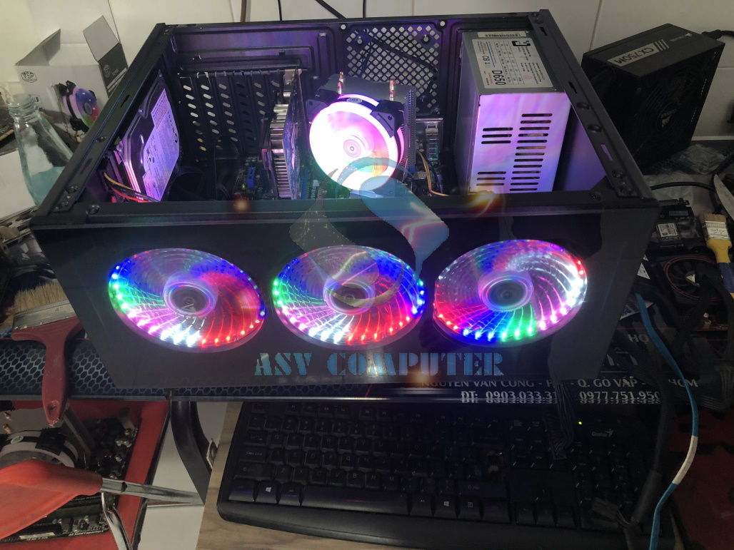 X4 840 ram 8gb, hdd 500gb, nguồn 400w, không vga