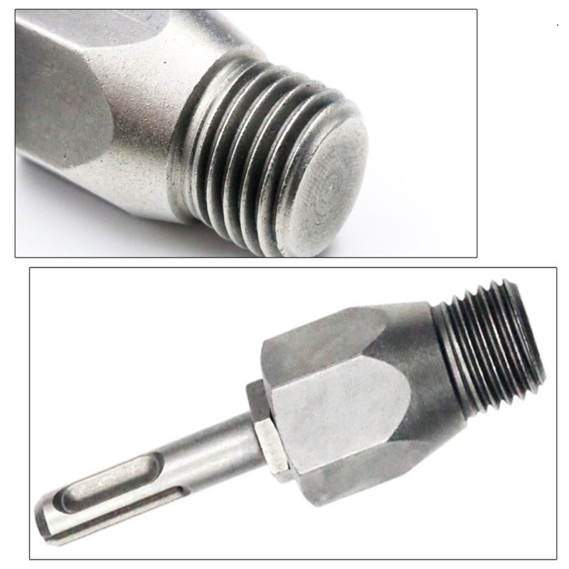 Đầu chuyển đổi từ khoan bê tông chân gài sds sang khoan rút lõi bê tông ren m22