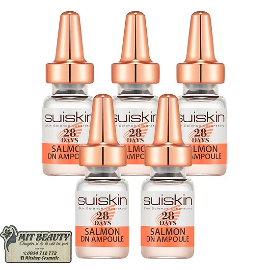 tách lẻ 1 lọ Tế bào gốc Salmon DN Ampoule Dược Mỹ Phẩm Suiskin 28 days