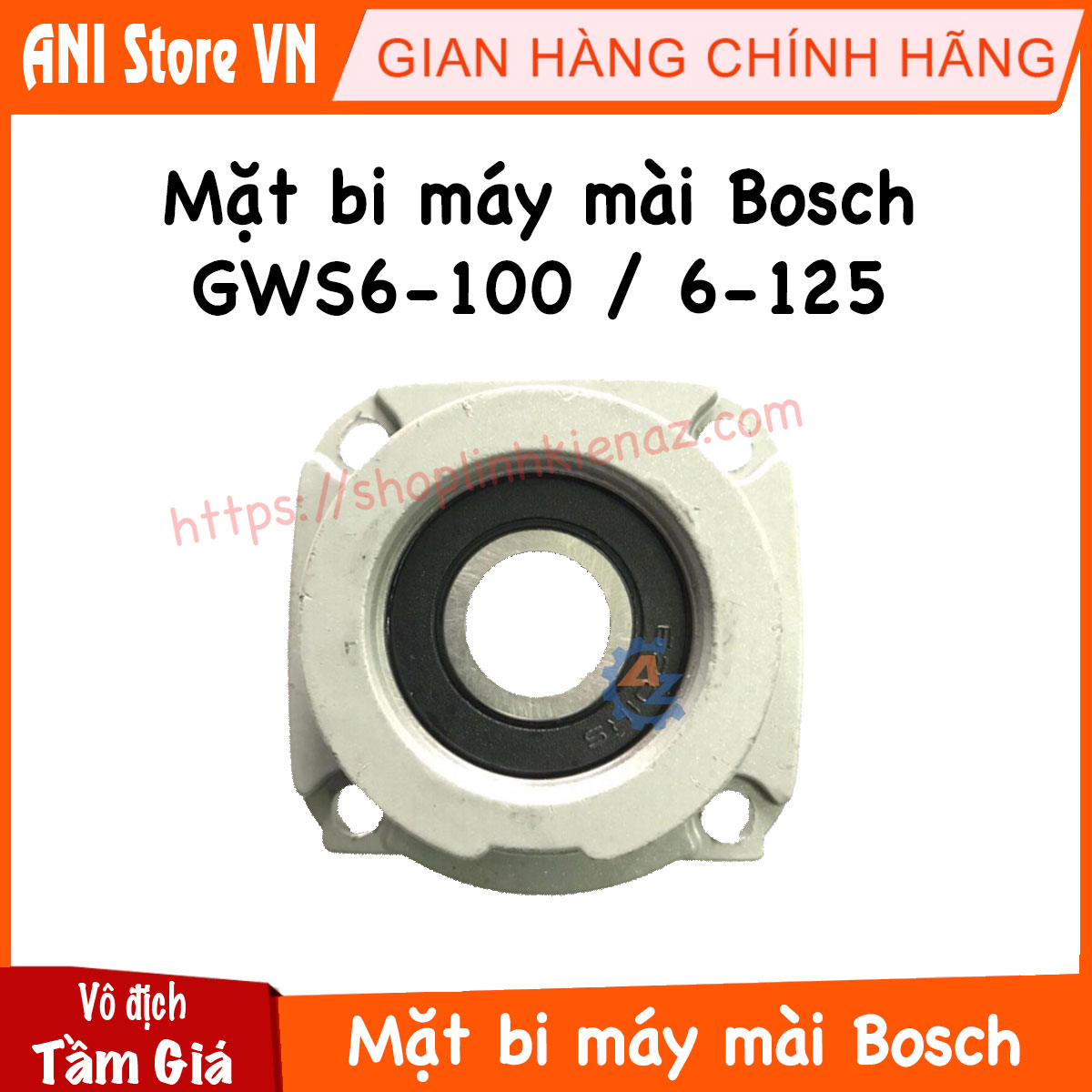 Mặt bi máy mài bosch gws6-100 / 6-125