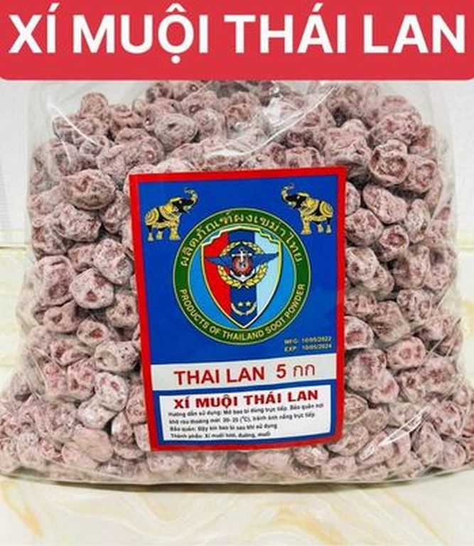 Ô mai xí muội hột hồng thái lan - mặn nhẹ 500g