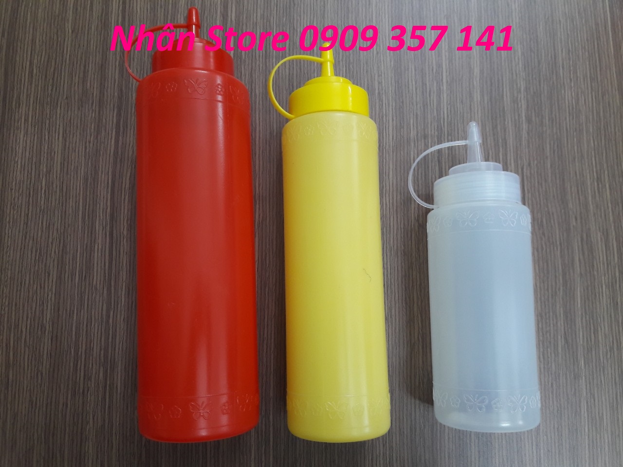 Chai đựng sốt/ tương ớt/mayonnaise
