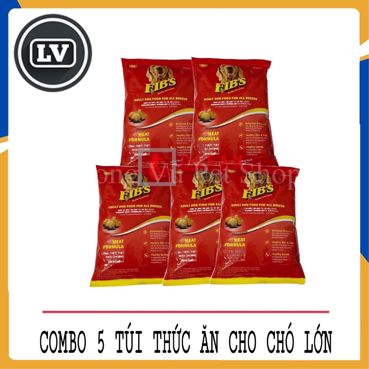 Thức ăn cho chó vị thị bò - Thức ăn cho mọi loại chó trưởng thành - Fib's 400g