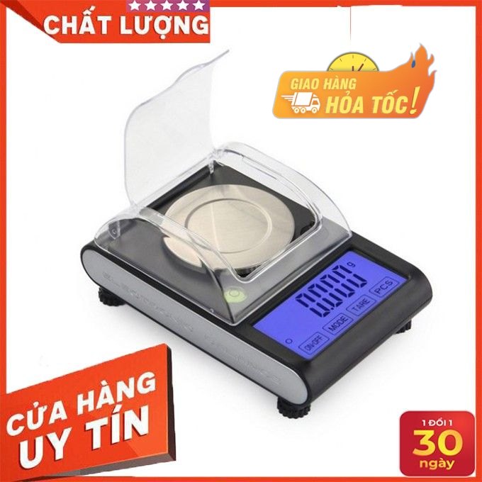 Cân tiêu ly cân vàng bạc đá quí - Cân tiểu ly siêu chính xác dải cân 50g/0.001g thương hiệu MTC