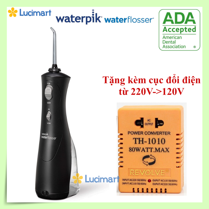 Máy tăm nước cầm tay Waterpik Cordless Plus Water Flosser [Hàng Mỹ]