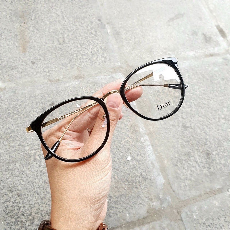 [Rẻ Vô Địch] Gọng kính trứng dior 9228-9226 cao cấp kim loại chắc chắn - Jolie Eyewear