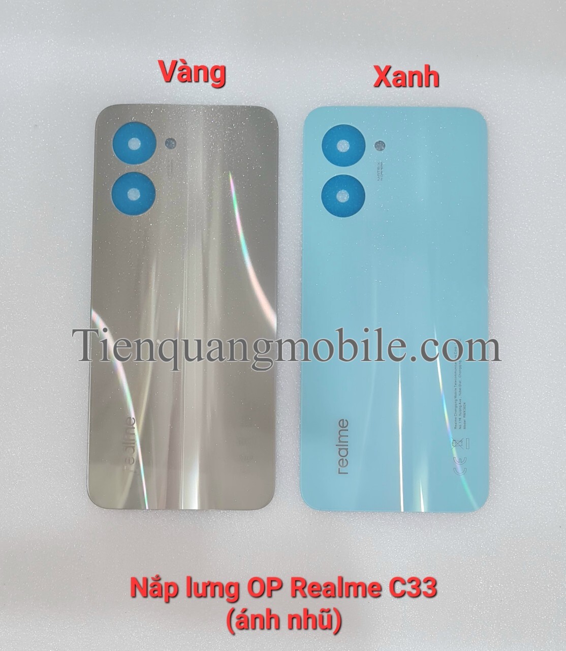 Nắp lưng oppo realme c33
