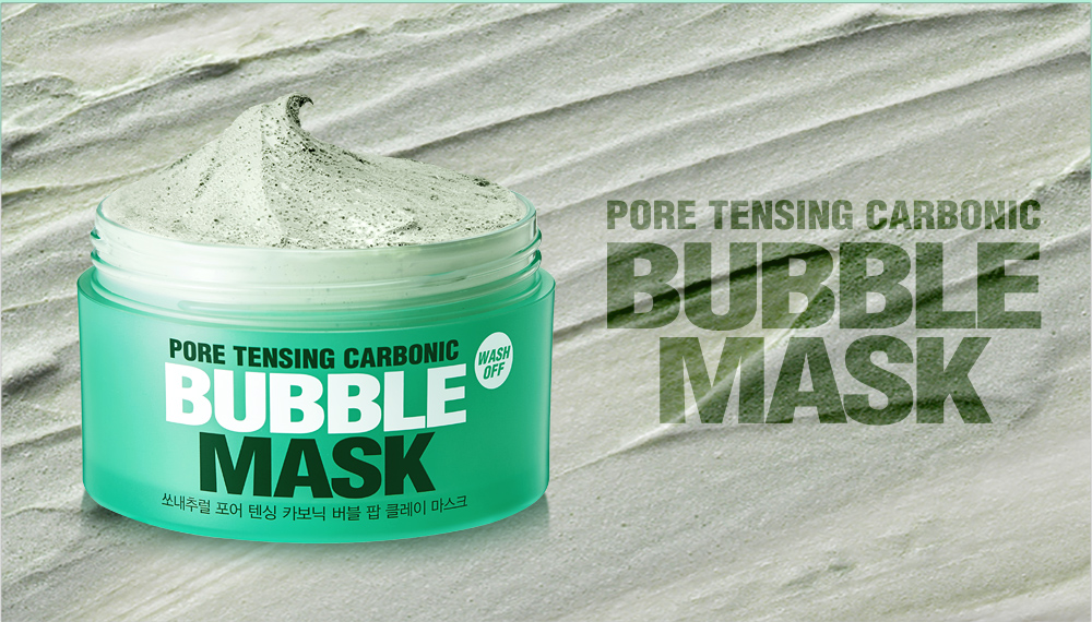 Mặt Nạ Bong Bóng Thải Độc Da So Natural Pore Tensing Carbonic Bubble Mask 130g l Nhập Khẩu Chính Hãng Hàn Quốc