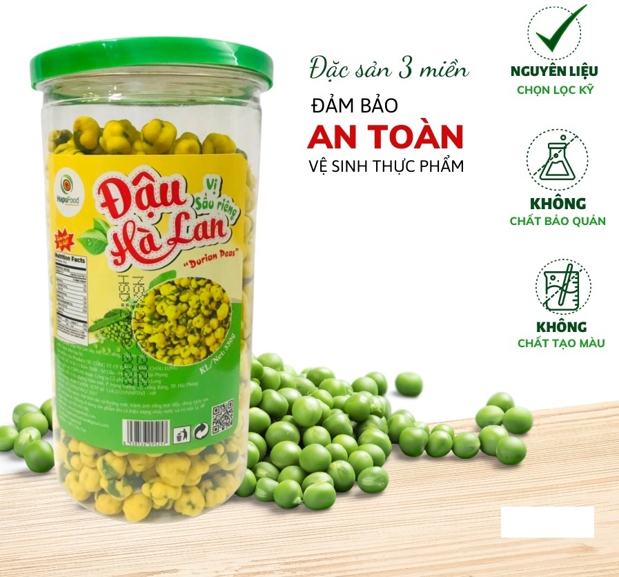 [HCM]Đậu Hà Lan Mix 5 Vị Hũ 450G - Đậu Hà Lan Wasabi Tỏi Ớt Phô Mai Dừa Sữa Hàng Date Mới Liên Tục HCM