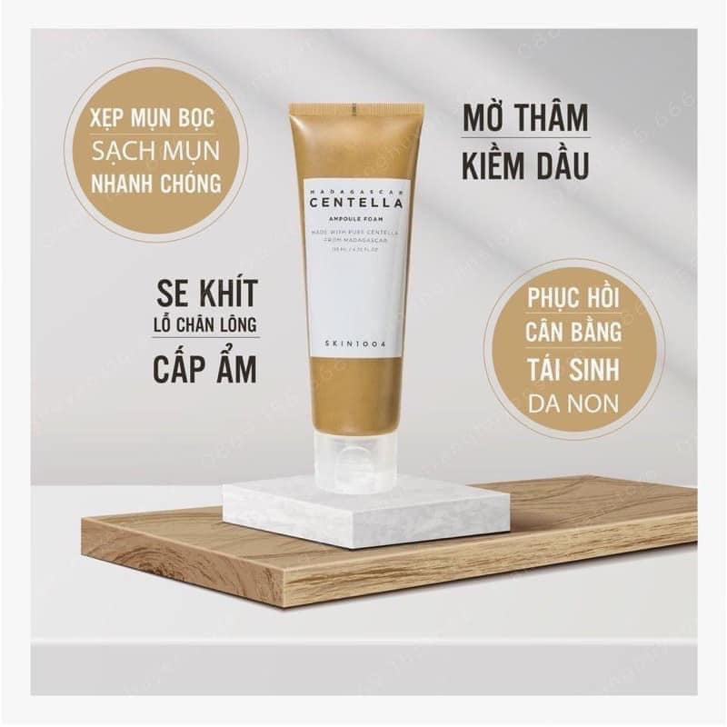 Sữa rửa mặt centella skin 1004