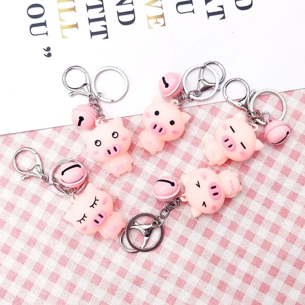 Móc khóa lengkeng heo nhỏ xinh