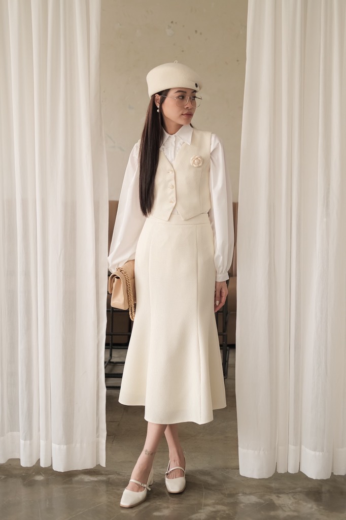 Váy Dài Joey Skirt Tweed