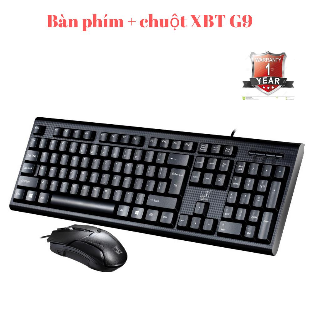 Bộ bàn phím và chuột máy tính g9, ban phim chuot cao cấp 2in1