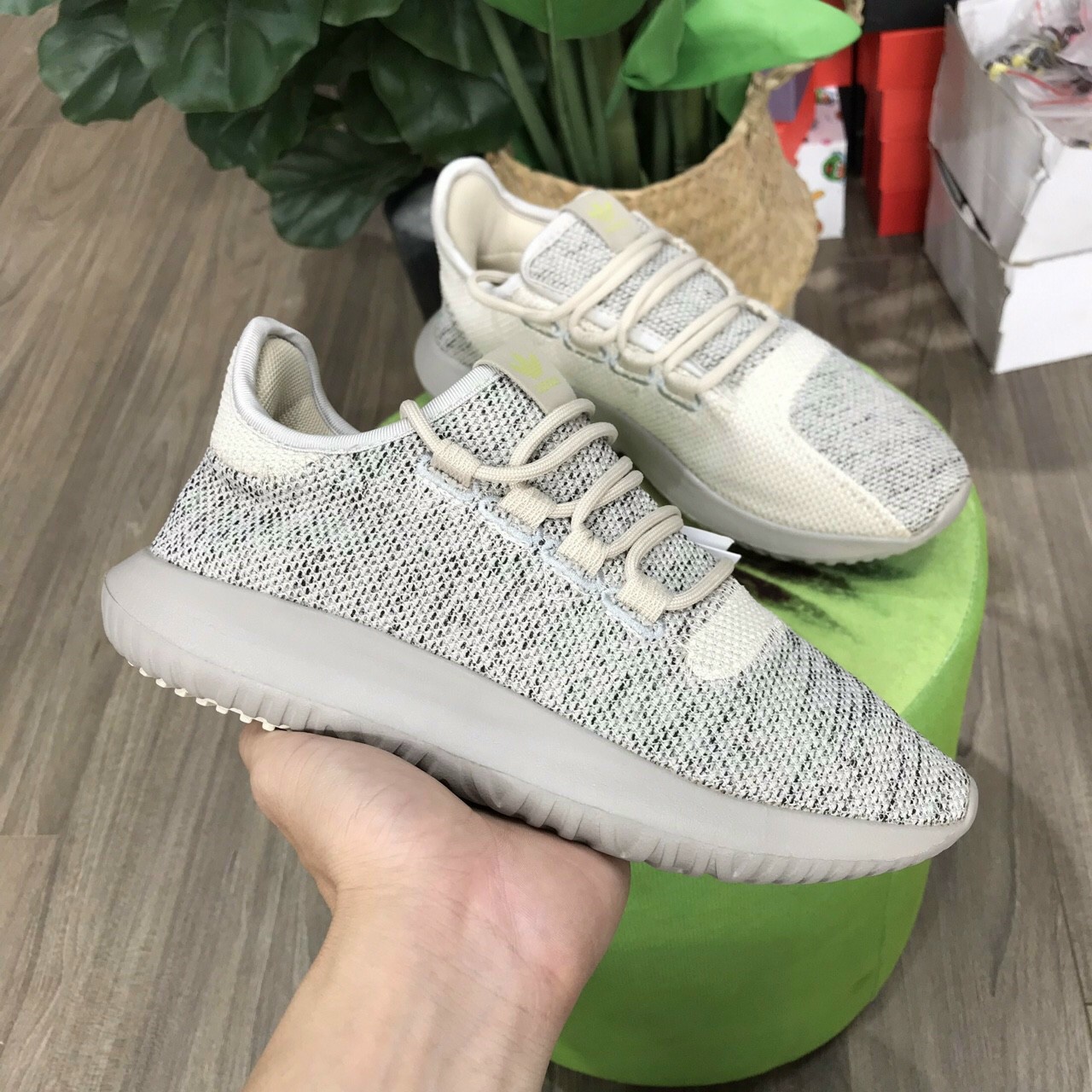 Giày Tubular Knit bản đẹp tem tag giấy gói Fullbox - meoraudinh