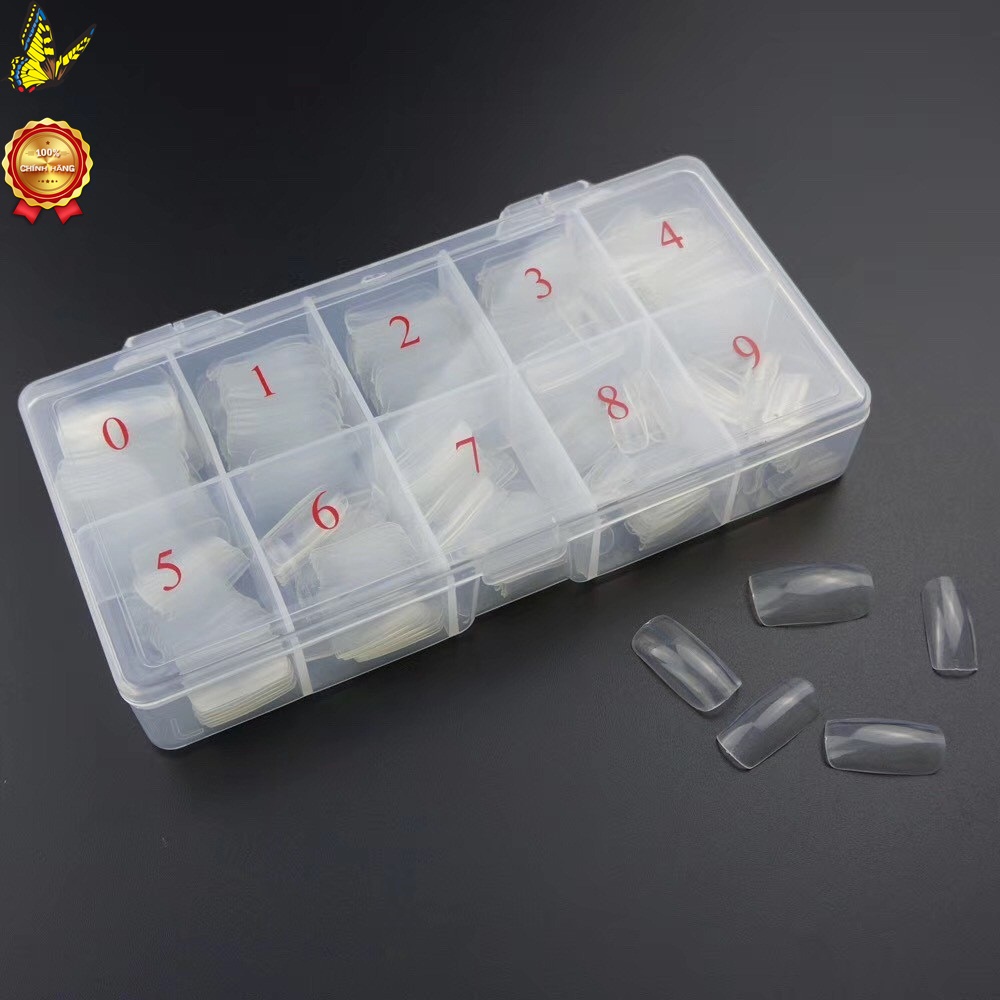 Móng úp, móng nối tay hộp 500 móng