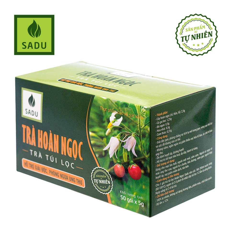 Trà túi lọc Hoàn Ngọc hộp 150gr