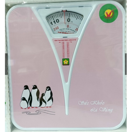 Cân sức khoẻ gia đình 120 kg _ cân nhơn hoà chính hãng - cnsk-120