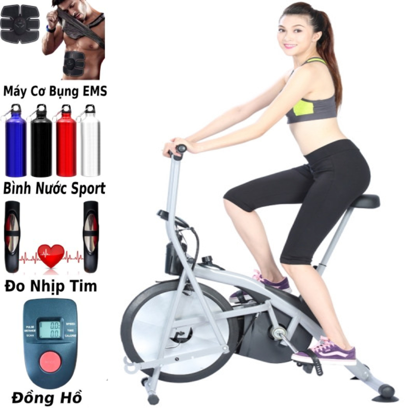 Xe đạp tập thể dục thể thao tại nhà  X9 X10 tặng giá đỡ điện thoại + cảm biến nhịp tim + đồng hồ 7 chỉ số + bảo hành xe đạp tập 3 năm