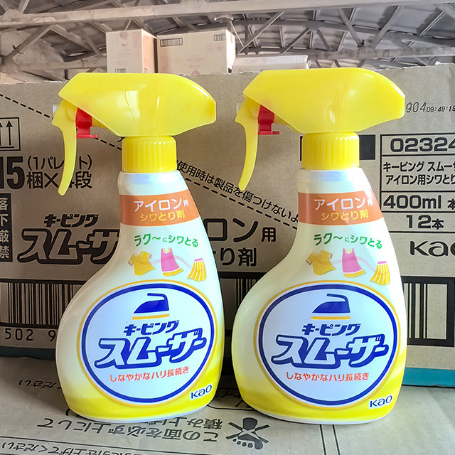 Xịt làm mềm và tăng hương thơm cho quần áo Kao Nhật Bản 400ml