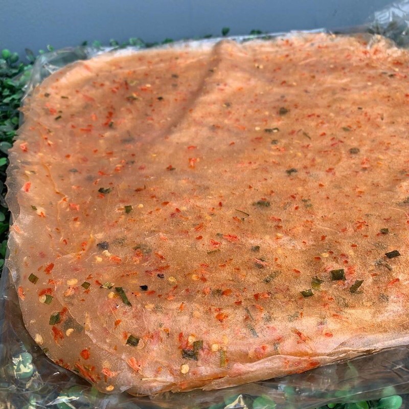 500g bánh tráng đỏ dẻo tôm phơi sương Tây Ninh