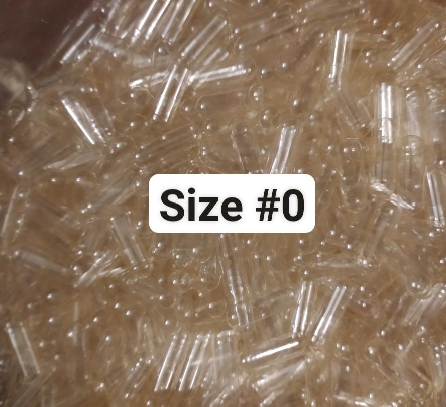 Vỏ nang rỗng nhiều màu viên nang con nhộng size 0 gelaten empty capsule 1kg