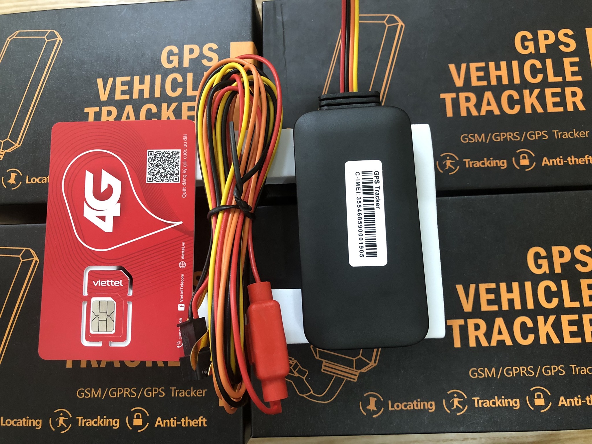 Định vị gps protrack 4g cho ô tô, xe máy