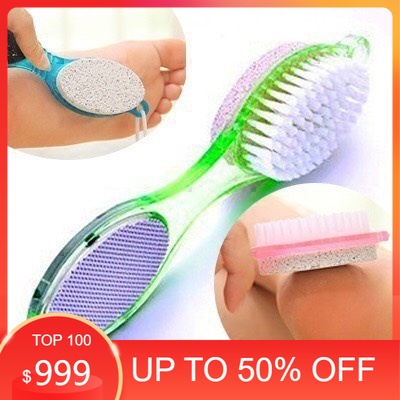 Đá bọt biển chà chân-tẩy tế bào chết/ dụng cụ chà gót chân tẩy sạch tế bào chết 4 trong 1