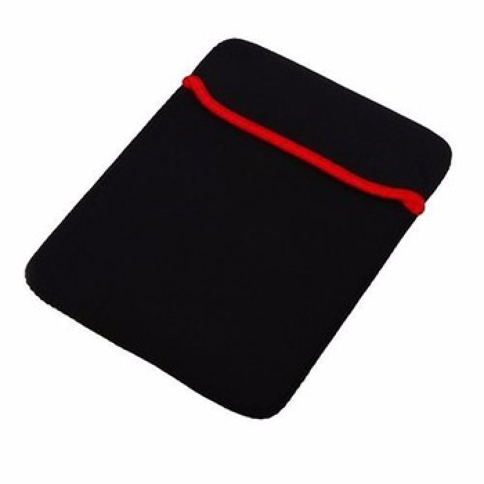 Túi chống sốc laptop xách tay sọc đỏ 17in gọn nhẹ an toàn