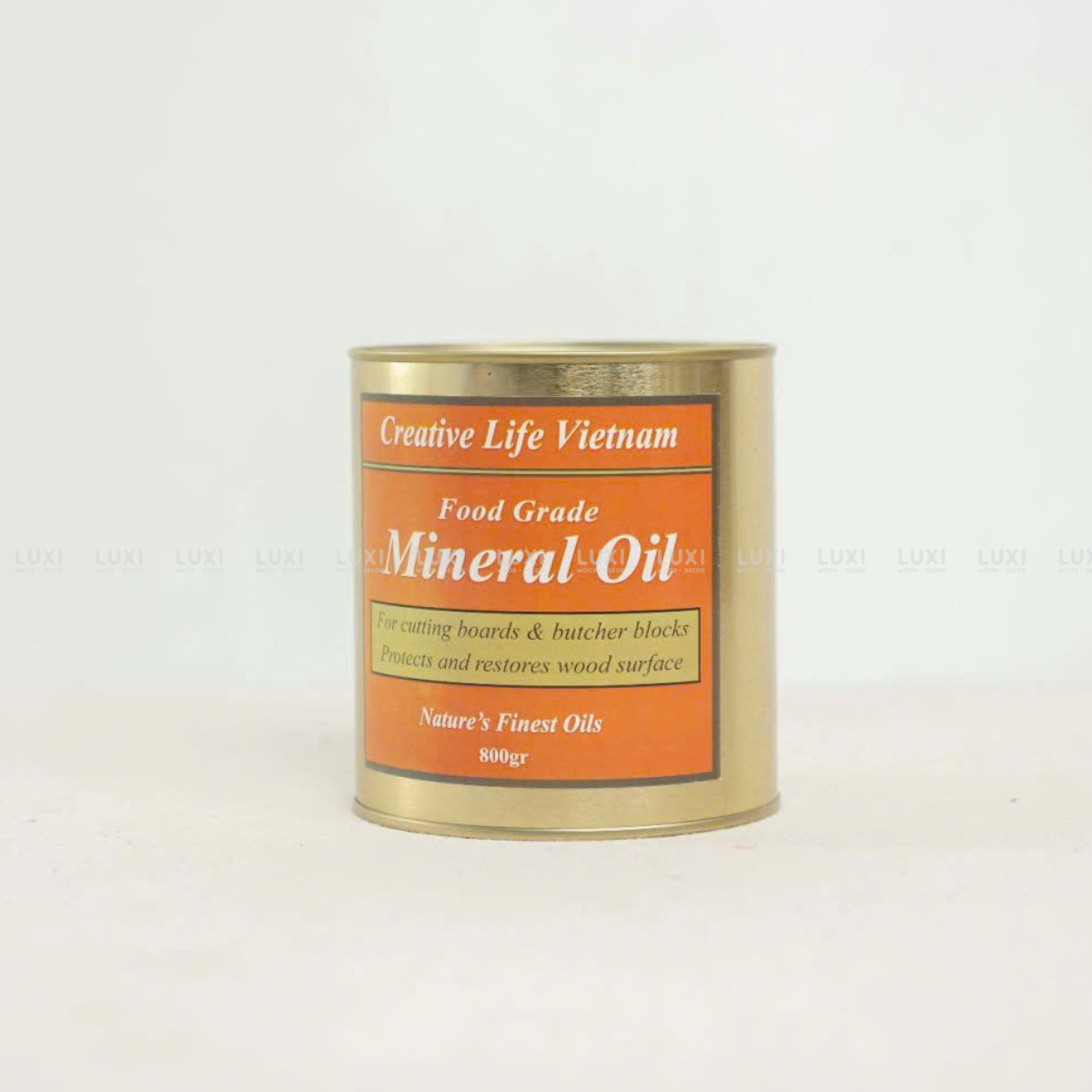 Dầu khoáng thực phẩm Mineral Oil Food Grade-Dầu lau khay thớt an toàn cho sức khoẻ LUXI Wood