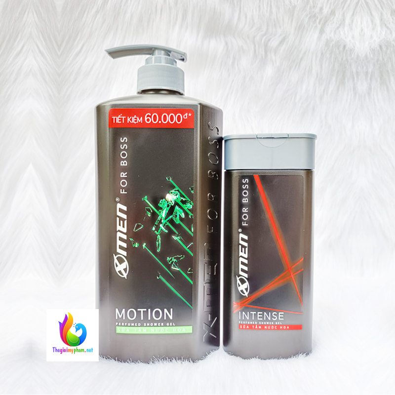 Sữa tắm nước hoa xmen for boss motion 650g