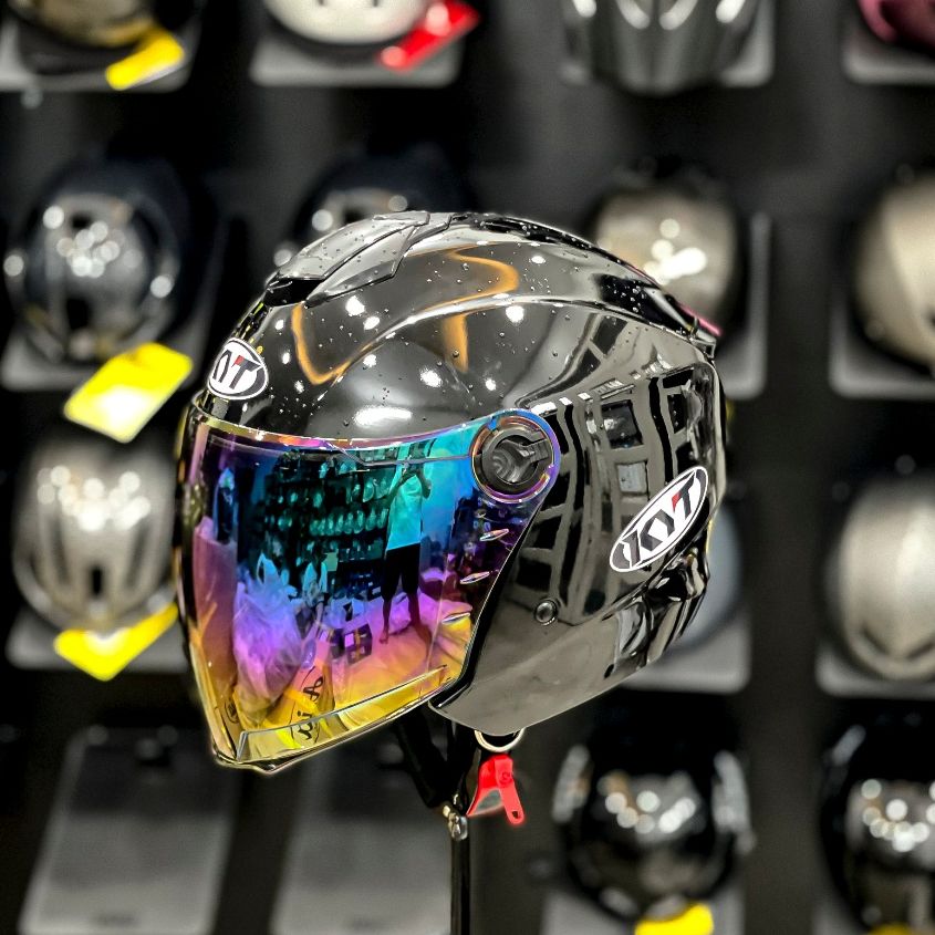 Nón bảo hiểm 3/4 2 kính, mũ 3/4 royal M668 chính hãng, tặng kèm tem KYT