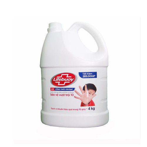 Nước rửa tay Lifebuoy can 4kg - Nước rửa tay Lifebuoy can 4kg